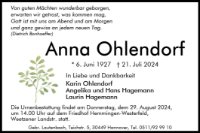 eine Anzeige