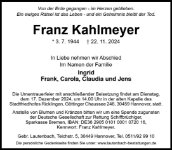 eine Anzeige