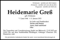 eine Anzeige