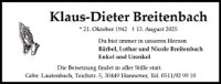 eine Anzeige