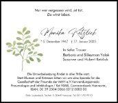 eine Anzeige