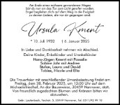 eine Anzeige